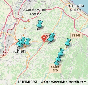 Mappa Via Alento, 66010 Ripa Teatina CH, Italia (3.57667)