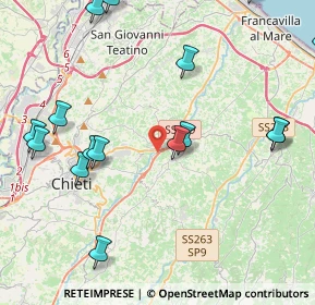 Mappa Via Alento, 66010 Ripa Teatina CH, Italia (5.73235)