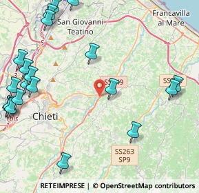 Mappa Via Alento, 66010 Ripa Teatina CH, Italia (6.271)