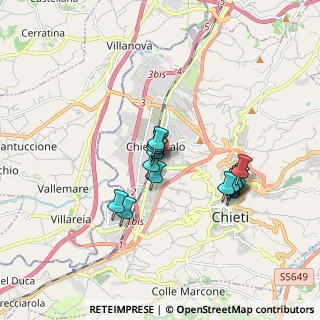 Mappa Via Muzio Pansa, 66100 Chieti CH, Italia (1.51867)