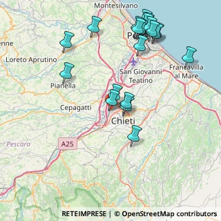 Mappa Via Muzio Pansa, 66100 Chieti CH, Italia (9.926)