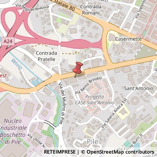 Mappa Strada Statale 17, 36/A, 67100 L'Aquila, L'Aquila (Abruzzo)