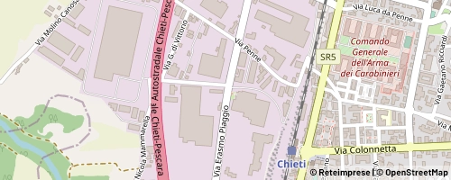Mappa Chieti