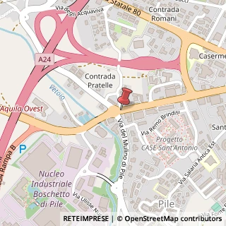 Mappa Corso Casale, 299, 67100 L'Aquila, L'Aquila (Abruzzo)