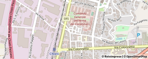 Mappa Chieti