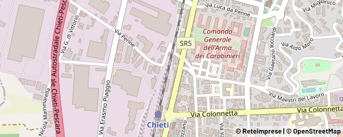Mappa Chieti