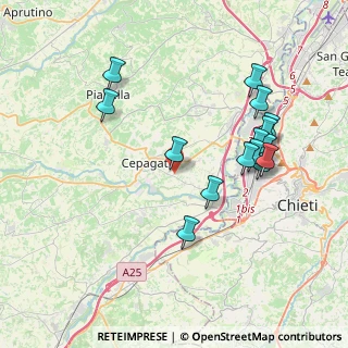 Mappa Via di Luzio, 65012 Cepagatti PE, Italia (4.114)