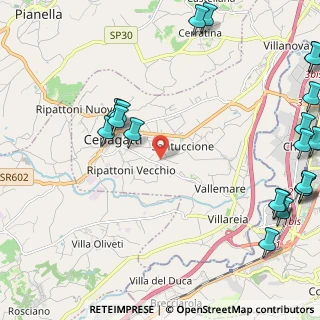 Mappa Via di Luzio, 65012 Cepagatti PE, Italia (3.417)