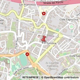 Mappa Via Cardinale Mazzarino, SNC, 67100 L'Aquila, L'Aquila (Abruzzo)