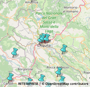 Mappa Via Cardinale Mazzarino, 67100 L'Aquila AQ, Italia (30.8065)