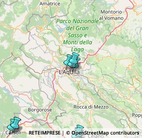 Mappa Via Cardinale Mazzarino, 67100 L'Aquila AQ, Italia (31.0345)