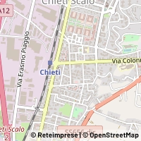 Mapa Chieti