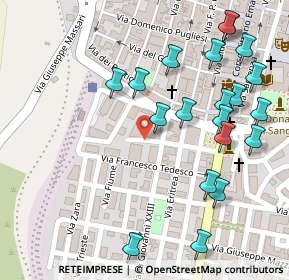 Mappa Via V.Veneto, 66026 Ortona CH, Italia (0.1555)