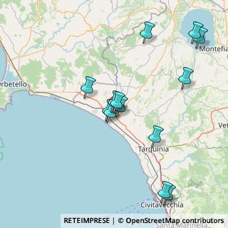 Mappa Via Latina, 01014 Montalto di Castro VT, Italia (16.53615)
