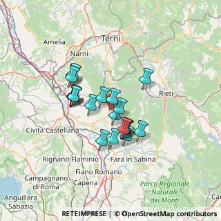 Mappa Via Porta Ternana, 02049 Torri In Sabina RI, Italia (10.7945)
