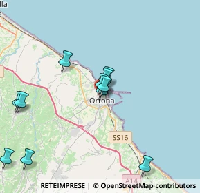 Mappa Via Pantaleone Rapino, 66026 Ortona CH, Italia (4.13727)