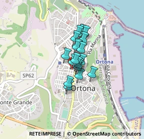 Mappa Via Pantaleone Rapino, 66026 Ortona CH, Italia (0.2375)