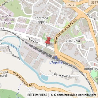 Mappa Via Pile, 20, 67100 L'Aquila, Italia, 67100 L'Aquila, L'Aquila (Abruzzo)