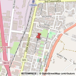 Mappa Piazza Umberto I, 8, 66100 Chieti, Chieti (Abruzzo)