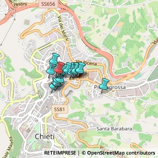 Mappa Via San Michele, 66100 Chieti CH, Italia (0.253)
