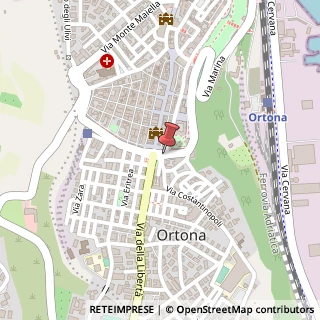 Mappa Piazza Porta Caldari, 3, 66026 Ortona, Chieti (Abruzzo)