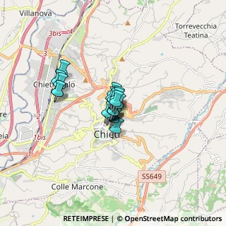 Mappa Via Cesare Battisti, 66100 Chieti CH, Italia (0.87)