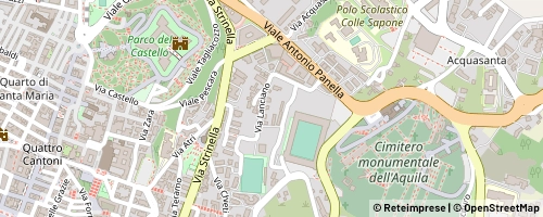Mappa L'Aquila