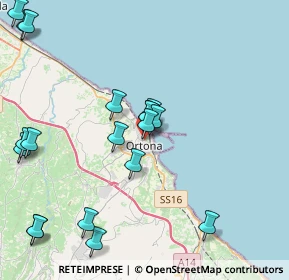 Mappa Via Dario Serafini, 66026 Ortona CH, Italia (5.226)