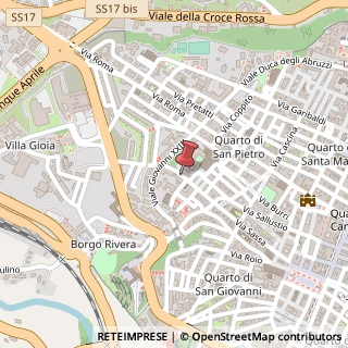 Mappa Via Buccio di Ranallo, 6, 67100 L'Aquila, L'Aquila (Abruzzo)