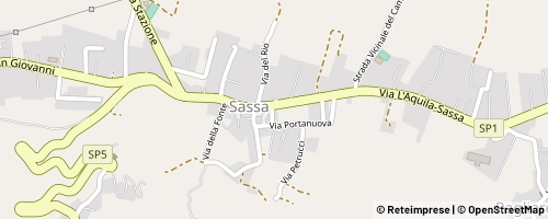 Mappa L'Aquila