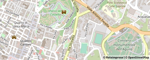 Mappa L'Aquila