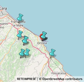 Mappa Vico dell Orolgia, 66026 Ortona CH, Italia (6.71727)