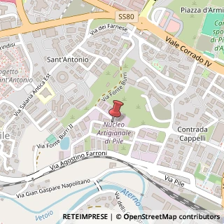 Mappa Via Rocco Carabba, 37, 67100 L'Aquila, L'Aquila (Abruzzo)