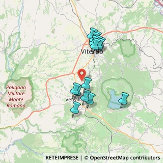 Mappa Via Sasso S. Pellegrino, 01100 Viterbo VT, Italia (6.74867)