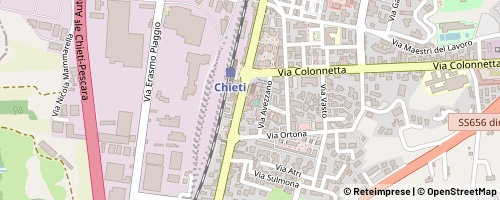 Mappa Chieti