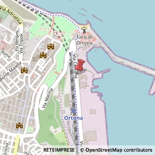 Mappa Via Cervana, 10, 66026 Ortona, Chieti (Abruzzo)