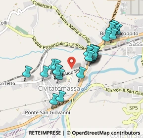 Mappa Viale Aldo Moro, 67019 Scoppito AQ, Italia (0.42857)