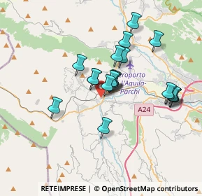 Mappa Viale Aldo Moro, 67019 Scoppito AQ, Italia (3.1915)