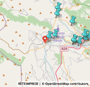 Mappa Viale Aldo Moro, 67019 Scoppito AQ, Italia (5.83857)