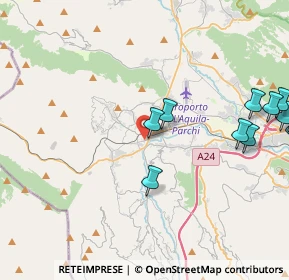 Mappa Viale Aldo Moro, 67019 Scoppito AQ, Italia (6.80789)