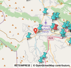 Mappa Viale Aldo Moro, 67019 Scoppito AQ, Italia (5.925)