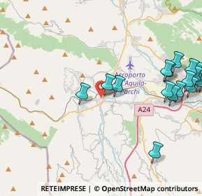 Mappa Viale Aldo Moro, 67019 Scoppito AQ, Italia (6.018)