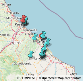 Mappa Via dei Frentani, 66026 Ortona CH, Italia (12.54611)