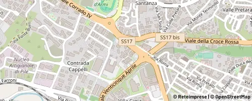 Mappa L'Aquila