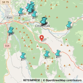 Mappa Via Cicolana, 02015 Cittaducale RI, Italia (5.6635)
