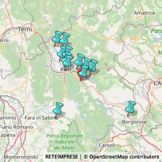 Mappa Via Cicolana, 02015 Cittaducale RI, Italia (11.43917)