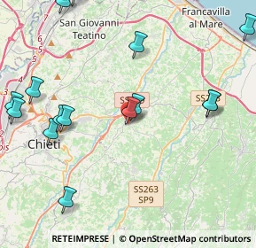 Mappa Largo San Rocco, 66010 Ripa Teatina CH, Italia (5.89647)