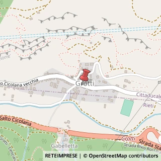 Mappa Via Cicolana,  78, 02015 Cittaducale, Rieti (Lazio)