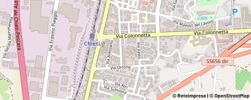 Mappa Chieti