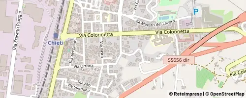 Mappa Chieti